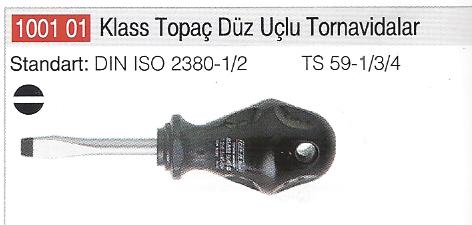 DUZ TORNAVIDA KLAS TOPAC 6 X 25 mm CERPA